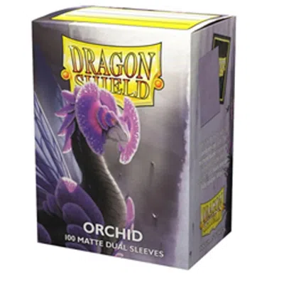 Arcane Tinmen Dp Dragon Shields Card - Dual Matte Orchid - 100 Count