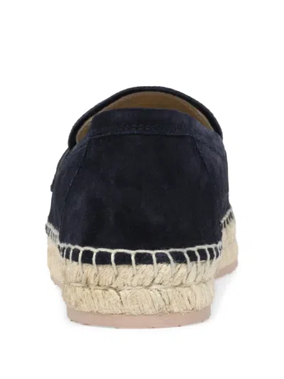Gianvito Rossi Lido Suede Espadrilles In Blue