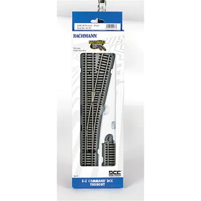 Bachmann Ho E-z Command Right Hand Turnout Track No.5