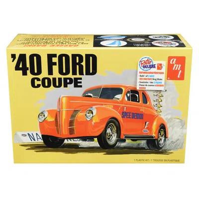 Amt Skill 2 Model Kit 1940 Ford Coupe 3 In 1 Kit 1 By 25 Scale Model