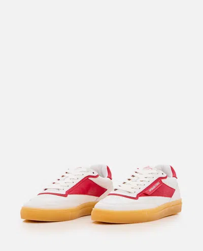 Copenhagen Studios White Sneakers With Italian Suede And Padded Insole In White