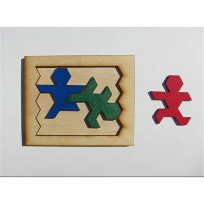 Palmetto Puzzle Works Difficulty Hard Level 3 Man Puzzle