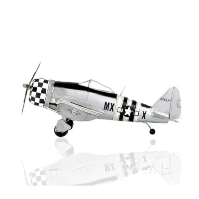 Old Modern Handicrafts 1943 Republic P-47 Bomber-fighter Flight Model - 12 X 14 X 4.375 In.