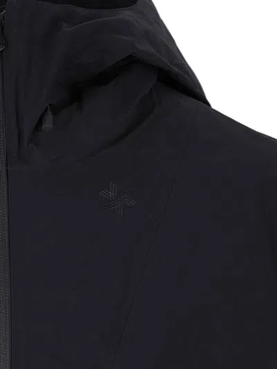 Goldwin Technical Zip Jacket - Black In Black
