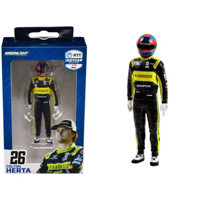 Greenlight 1-18 Scale Ntt Indycar Series No.26 Colton Herta Driver Gainbridge - Andretti Autosport For Models F