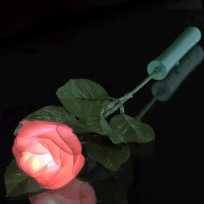 Blinkee White Flower With Color Changing Petals, Multi Color