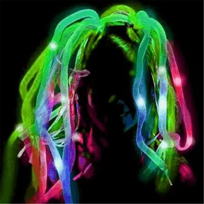 Blinkee Uv Reactive Led Noodle Headband Flashing Dreads