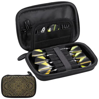 Casemaster Sentinel Maze Art Series Dart Case, Gold
