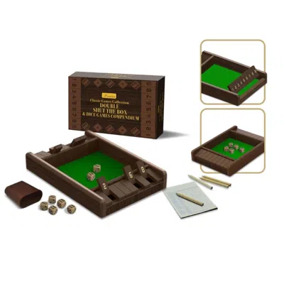 Intex Entertainment Premier Double Shut The Box & Dice Games