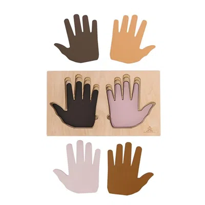 Learning Advantage Hand In Hand Puzzle