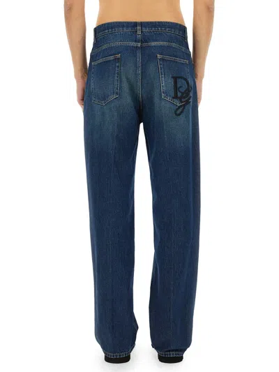 Dolce & Gabbana Men Jeans Straight In Blue