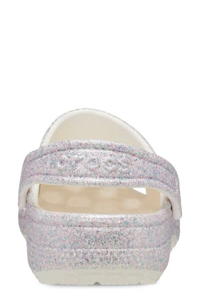 Crocs Kids' Girls  Classic Glitter Clog In Rosa