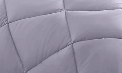 Modern Threads Solid Reversible 7-piece Comforter Set In Amethyst