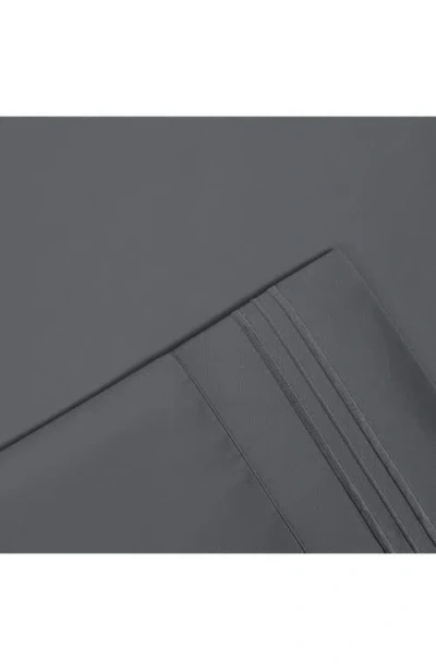 Modern Threads Solid Microfiber Deep Pocket 6-piece Sheet Set In Gray