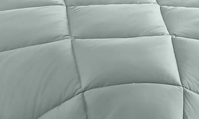 Modern Threads Solid Reversible 7-piece Comforter Set In Dusty Sage