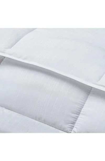 Modern Threads Reversible Microfiber Comforter In White Stripe