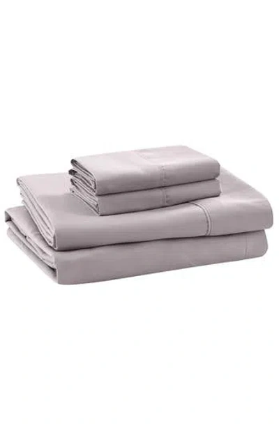 Modern Threads Solid Easy Care Microfiber Sheet Set In Dusty Mauve