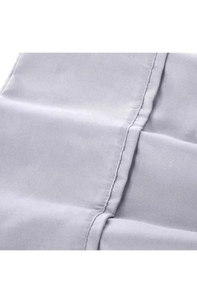 Modern Threads Solid Easy Care Microfiber Sheet Set In Lilac Marble