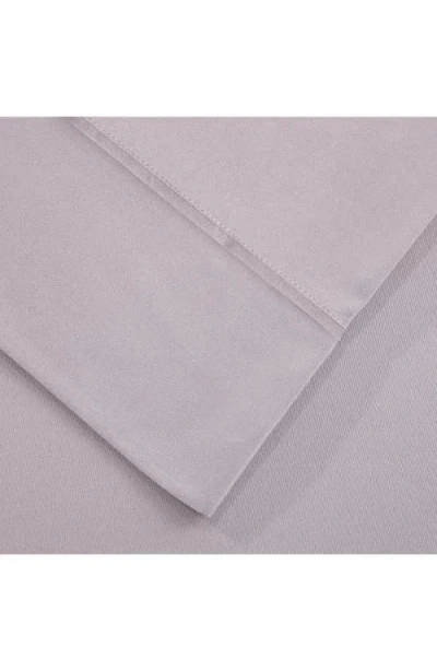 Modern Threads Solid Easy Care Microfiber Sheet Set In Dusty Mauve