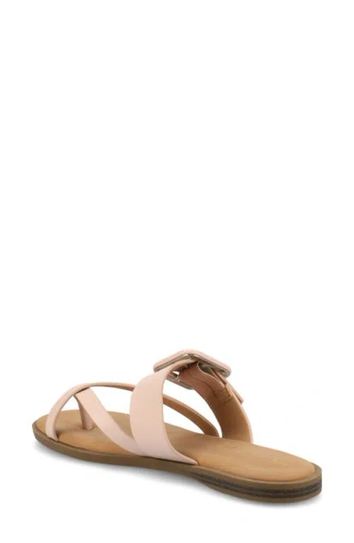 Journee Collection Womens Layra Slide Sandals In Pink