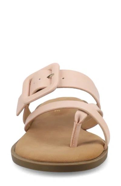 Journee Collection Womens Layra Slide Sandals In Pink