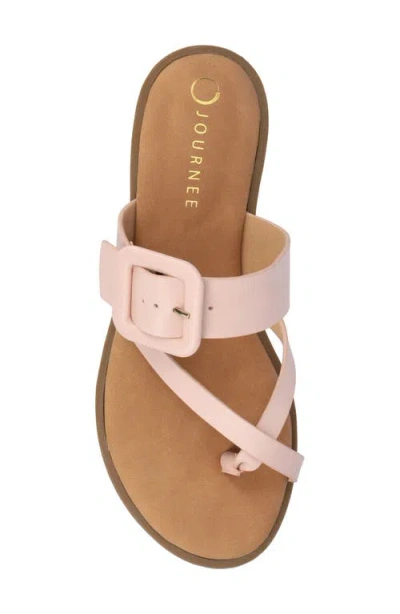 Journee Collection Womens Layra Slide Sandals In Pink