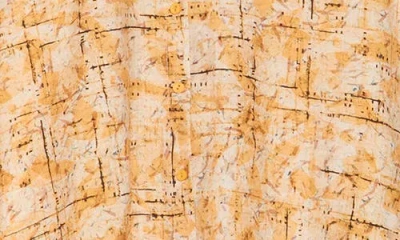 Patrizia Luca Abstract Print Short Sleeve Button-up Shirt In Yellow