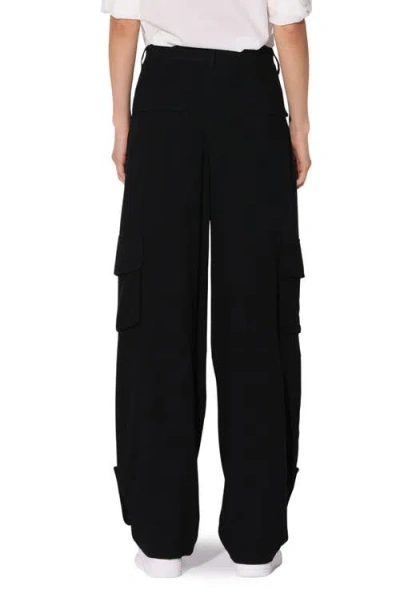 Walter Baker Robin Linen-blend Pant In Black