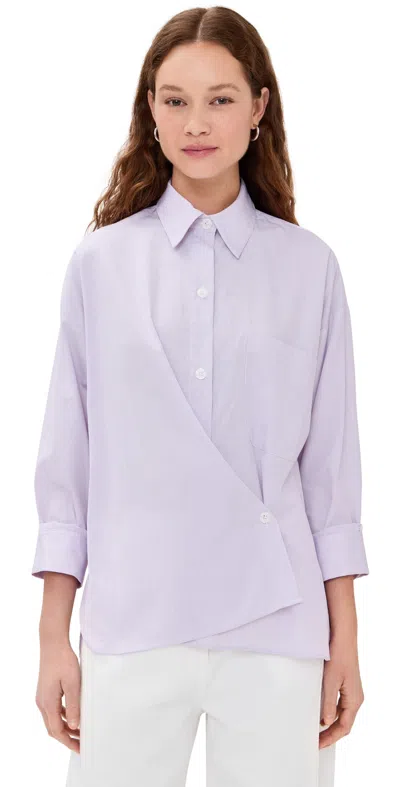 Twp New Earl Buttondown White/purple In White/purple