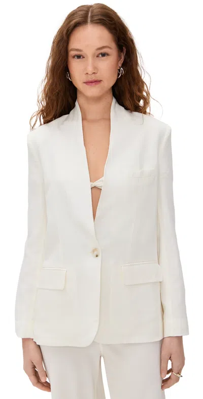 Wyeth Arden Blazer Chalk In Chalk