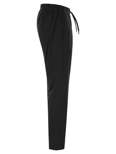Herno Nylon Maestro Laminar Pant In Black