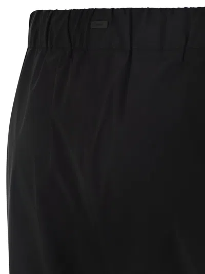Herno Nylon Maestro Laminar Pant In Black