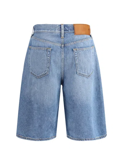Jacob Cohen Flared Bermuda Shorts Five-pocket Style In Multicolor