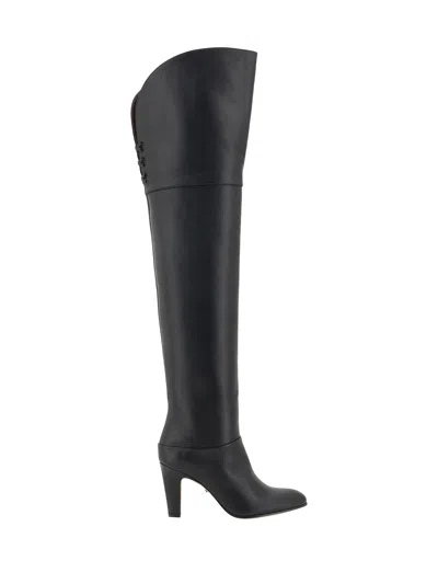 Chloé Chloe Eve Over-the-knee Boots Women In Black
