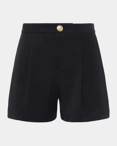 L'agence Saige Safari Shorts In Black