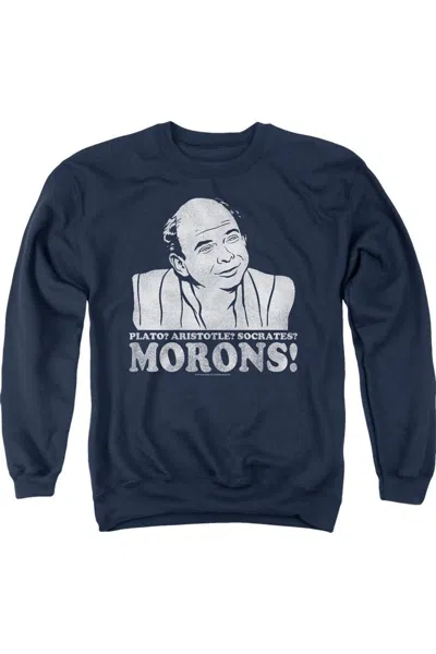 Gildan Princess Bride Morons Adult Crewneck Sweatshirt In Blue
