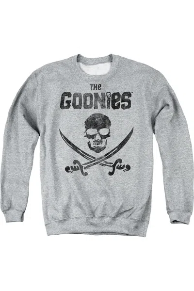 Gildan The Goonies Flag 2 Adult Crewneck Sweatshirt In Multi