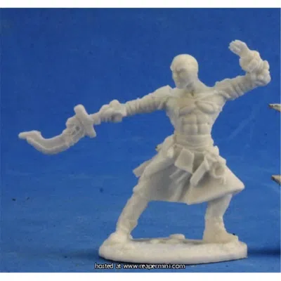 Reaper Miniatures 25mm Scale Sajan Iconic Monk, Gene Van Horne - Pathfinder Bones