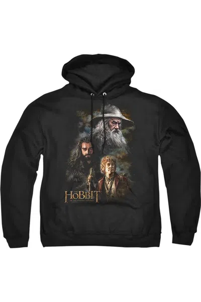 Gildan The Hobbit Painting Adult Pull Over Hoodie / Hooded Sweatshirt In Black