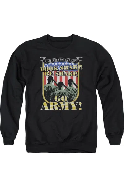 Gildan U. S. Army Go U. S. Army Adult Crewneck Sweatshirt In Black
