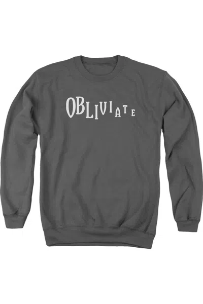 Gildan Harry Potter Obliviate Adult Crewneck Sweatshirt In Pink