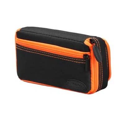 Casemaster Plazma Plus Dart Case With Zipper & Phone Pocket Black & Orange - 3 Darts
