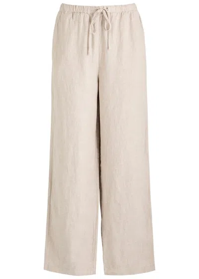 Rails Emmie Linen Drawstring Pants In Beige
