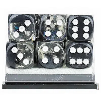 Sirius Dice 12 Mm D6 Cube Set - Clubs - 18 Count