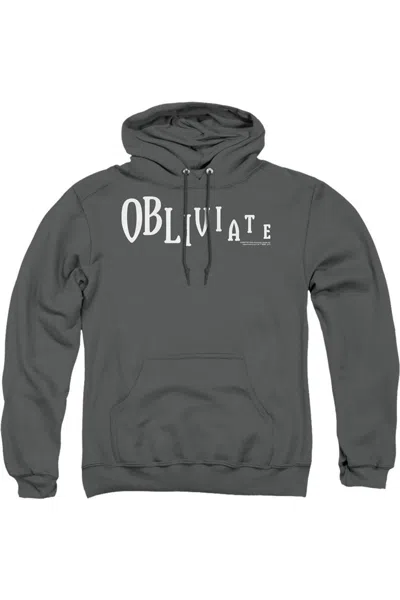 Gildan Harry Potter Obliviate Adult Pull Over Hoodie / Hooded Sweatshirt In Pink
