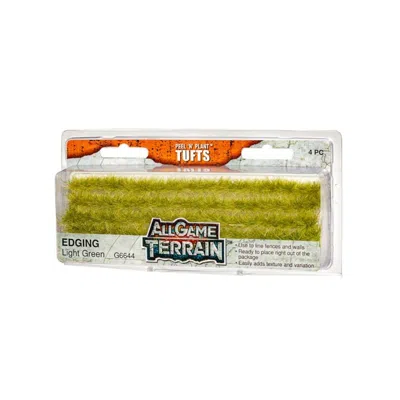 Woodland Scenics 9.52-12.7 X 9.52-12.7 X 17.1 Mm All Game Terrain - Peel N Plant Tufts Edging Light Green