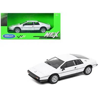 Welly Lotus Esprit S2 Type 79 Nex Models Series 1-24 Scale Diecast Model Car White