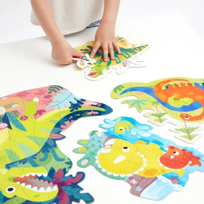 Banana Panda Hands At Play Dinosaurs Puzzle Multi Color