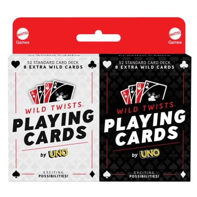 Mattel Wild Twists Playing Cards - Pack Of 2