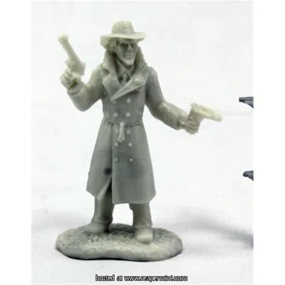 Reaper Miniatures 25mm Scale Deadlands Noir Stone, Bob Ridolfi - Savage Worlds & Bones